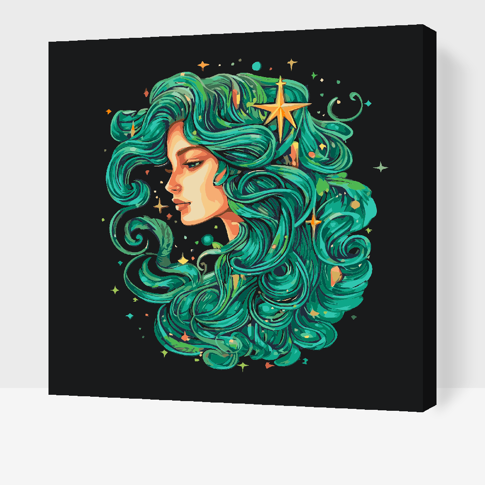 Malování podle čísel - Virgo